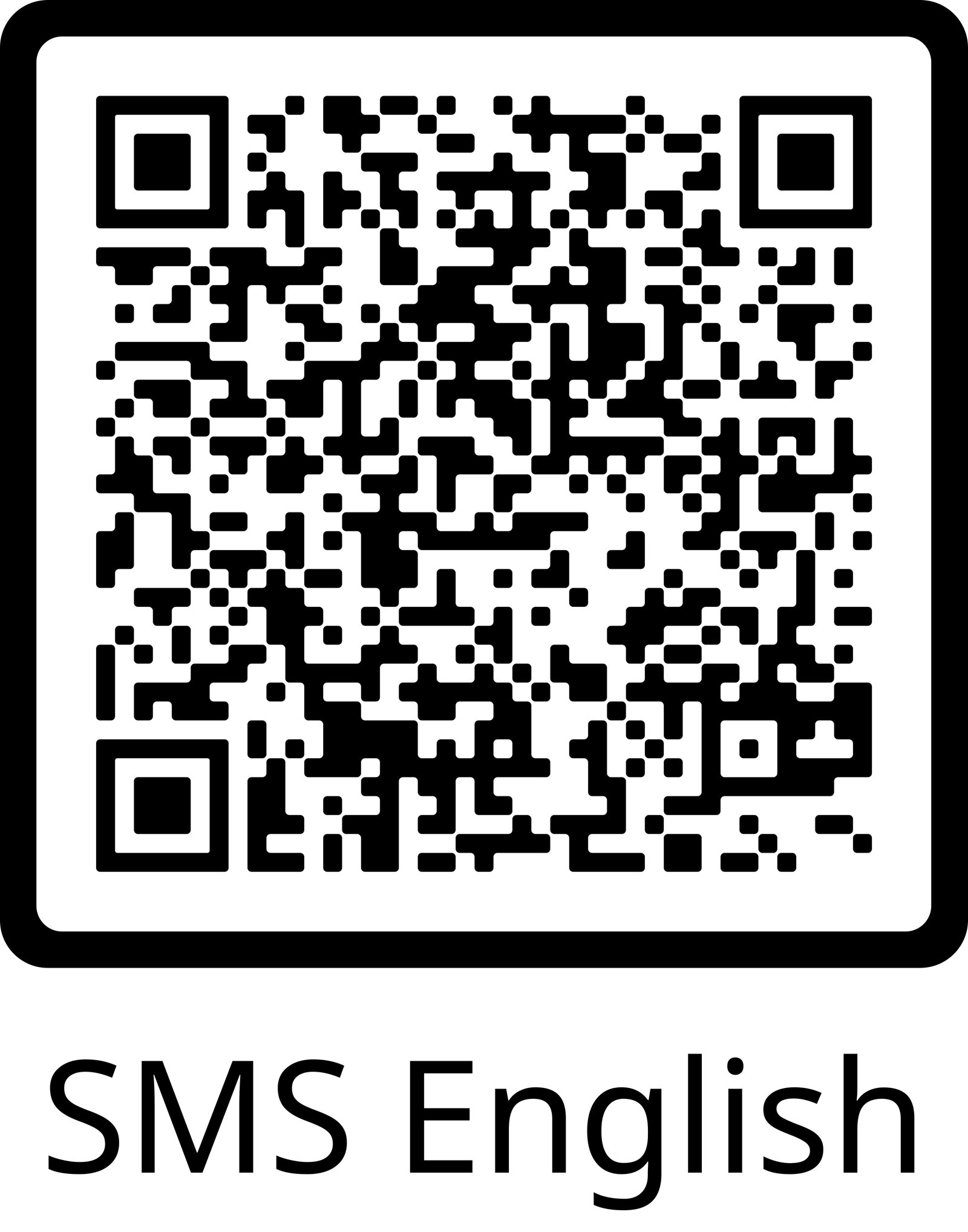 English Construction Safety QR Code